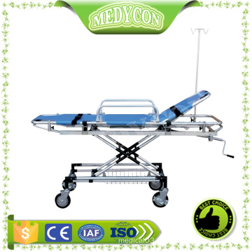 hospital ambulance aluminum alloy stretcher trolley